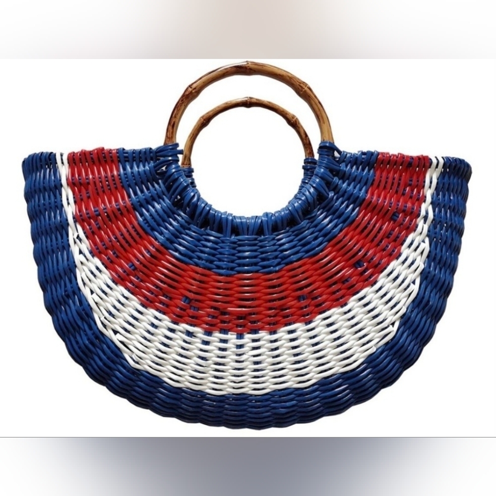 INC International Concepts Red, White, and Blue Tote
